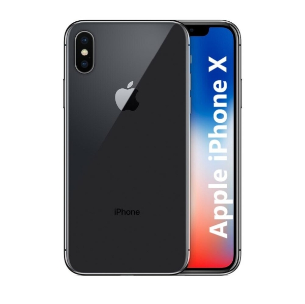 Handy Smartphone Apple IPHONE X 64GB Grau Regeneriert Grado A