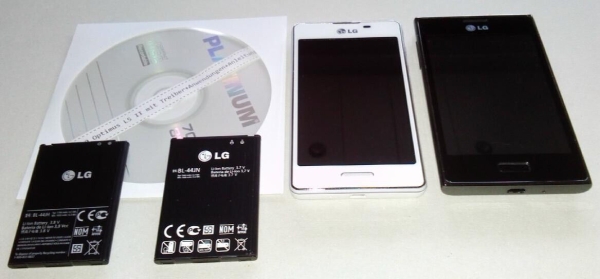 Smartphone LG Optimus E610 ohne Simlock mit EU-Ladegerät (_1150)