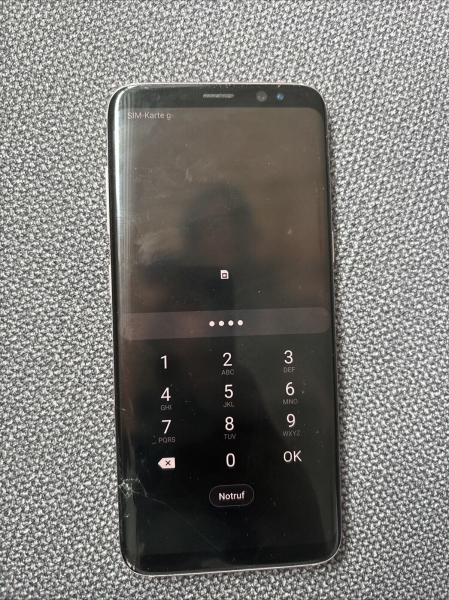 Smartphone Samsung Galaxy S8 schwarz G950