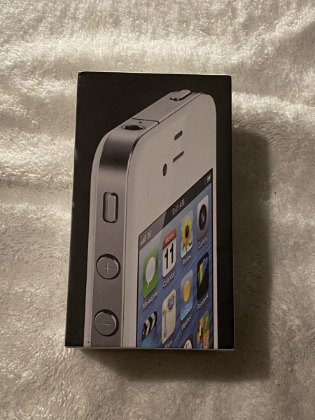 Apple iPhone 4 8GB – weiß A1332 (GSM) – nur Box und Einsatz