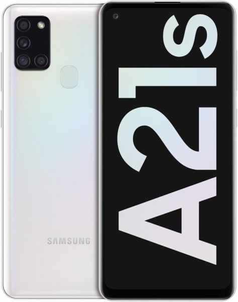 Samsung Galaxy A21s 32GB A217F Weiß Dual-SIM Android Smartphone Ohne Simlock