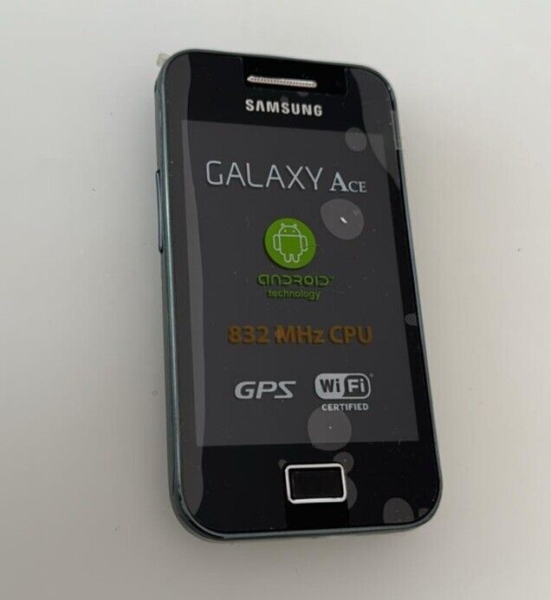 Smartphone Samsung Galaxy Ace GT-S 5830i Wie Neu Händler Rechnung Garantie Black