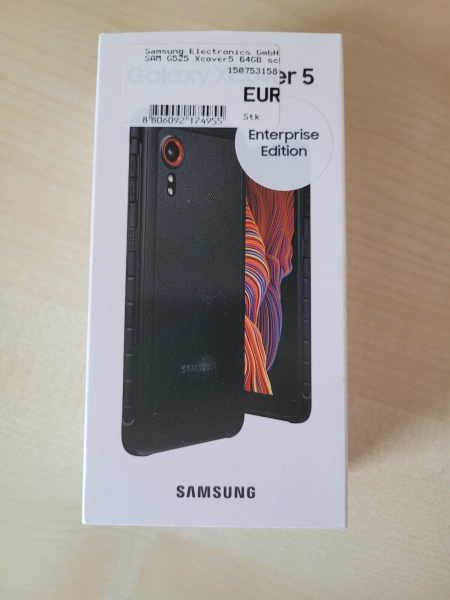 Samsung Galaxy Xcover 5 Enterprise Edition Smartphone neu OVP Siegel intakt