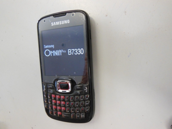 Samsung  Omnia Pro GT-B7330- Schwarz Smartphone windows