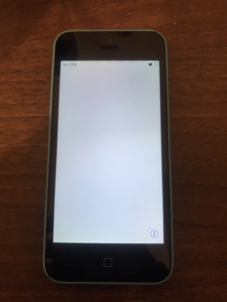 Apple iPhone 5c – 8 GB – blau (Vodafone) A1507 (GSM)