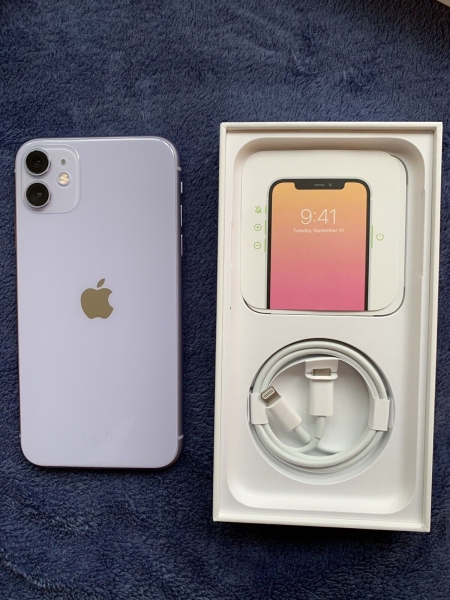 Apple iPhone 11 64GB Lila Smartphone (auf EE gesperrt) *UK VERKÄUFER*