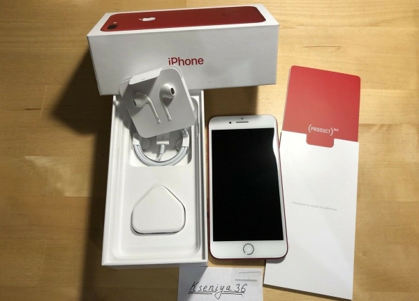 Apple iPhone 7 (PRODUCT) White/Red 128GB ENTSPERRT