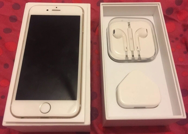 Apple iPhone 6 16GB Roségold Top Zustand mit Box, O2 Netzwerk kratzfrei