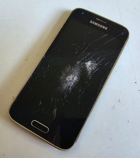 Samsung Galaxy S5 Mini (SM-G800F) Smartphone / DEFEKT, ERSATZTEILSPENDER