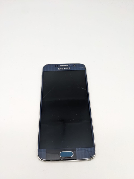 Samsung  Galaxy S6 SM-G920F Blau Smartphone Ersatzteile Bastler DISPLAY DEFEKT