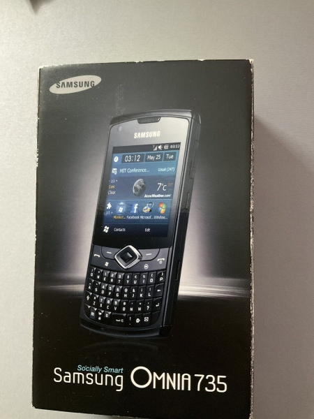 Samsung  Omnia Pro GT-B7350 – Modern Schwarz (Ohne Simlock) Smartphone