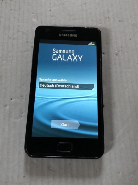 Samsung Galaxy S2 GT-I9100 Schwarz Ohne Simlock Smartphone Android