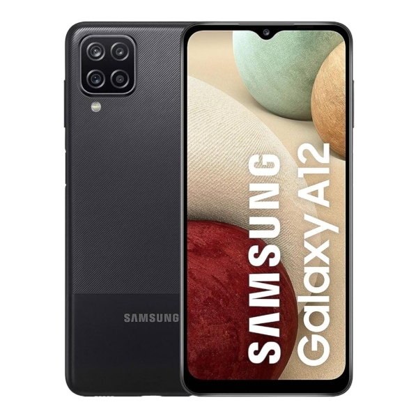 Samsung Galaxy A12 | 64GB | Android Smartphone | ohne SIM-Lock | Schwarz