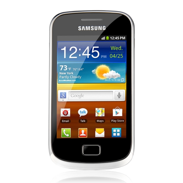 Samsung  Galaxy Mini 2 GT-S6500 – Modern Black (Ohne Simlock) Smartphone