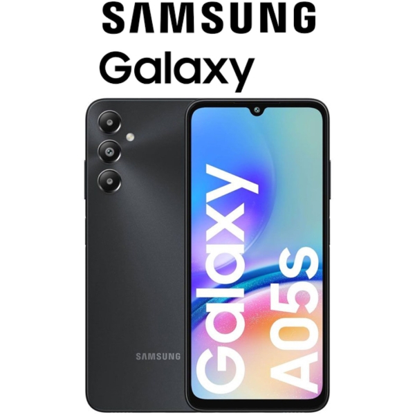 Samsung Galaxy A05S 64GB 4GB Speicher Handy Smartphone Schwarz +10€ Guthaben NEU