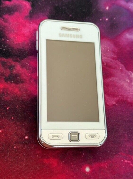 Handy Samsung Star GT-S5230 weiss  (Ohne Simlock) Smartphone Ungeprüft