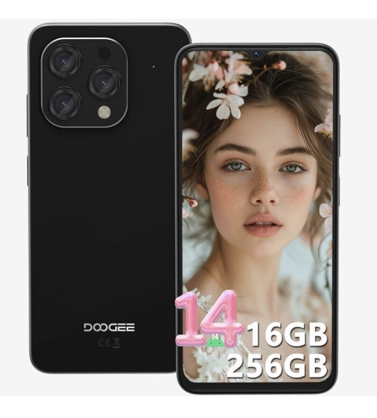 🔥DOOGEE N55 Pro Android 4G Smartphone 16GB Ram / 256GB Rom Dual Sim 6,56″