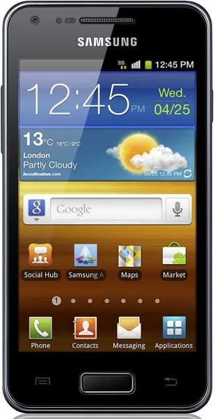 Samsung Galaxy S Advance I9070 Smartphone 4 Zoll Android schwarz „sehr gut“