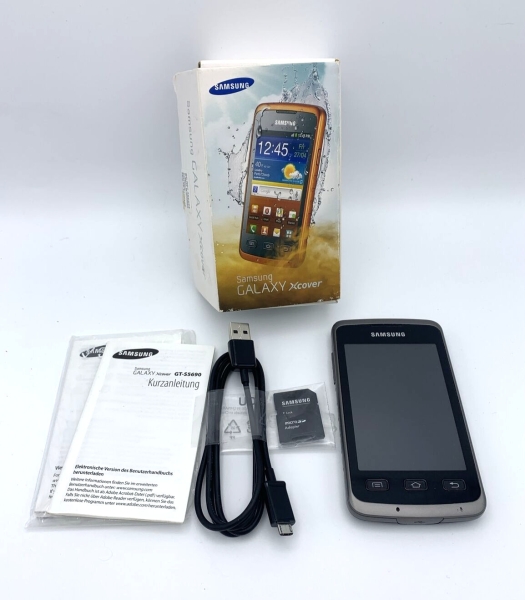 Samsung Galaxy Xcover GT-S5690 – Titan Gray Smartphone Handy – Ohne Simlock