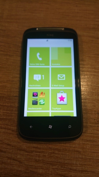 HTC Mozart 7 (PD67100) Handy Ohne Simlock Smartphone.