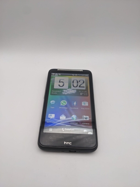 HTC Desire HD Schwarz Smartphone Top Display