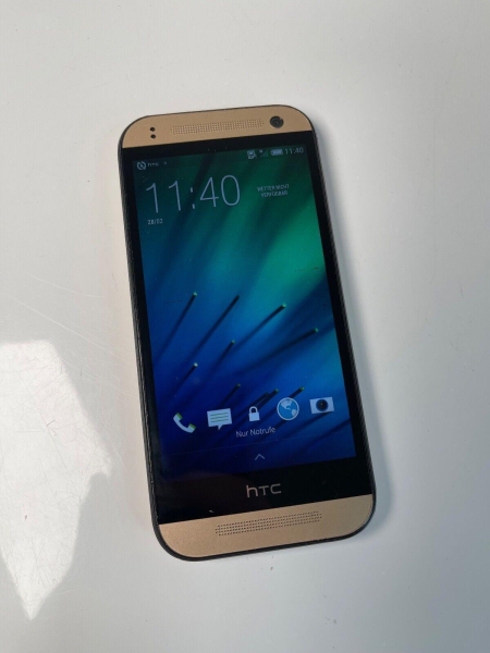 HTC One mini 2 OP8B200 Gold schwarz Smartphone Quad-Core 13 Megapixel Kamera