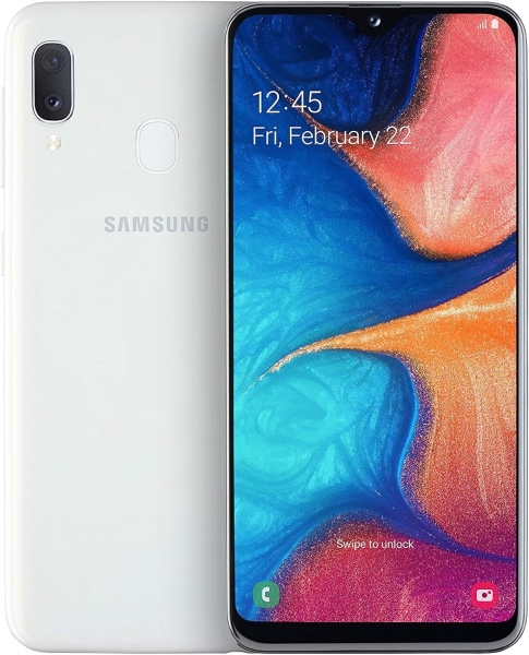 Samsung Galaxy A20e Smartphone 5,8 Zoll 32 GB Dual Sim Android Weiß „gut“