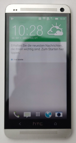 HTC One M7 PN07100 Smartphone 4,7“ Display Android 5 32GB 4MP Kamera Gebraucht