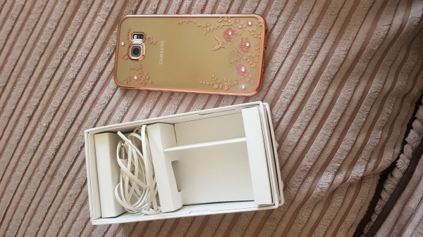 Samsung Galaxy S6 SM-G920F 5,1 Zoll 32GB 3GB RAM (entsperrt) Smartphone – gold pl…