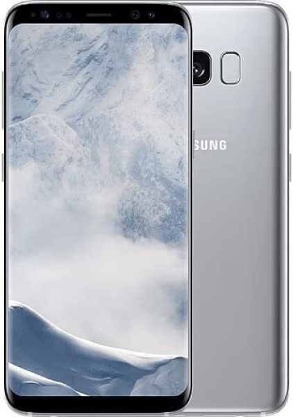 Samsung Galaxy S8 Smartphone 64 GB 5,8 Zoll Arctic Silver „sehr gut“