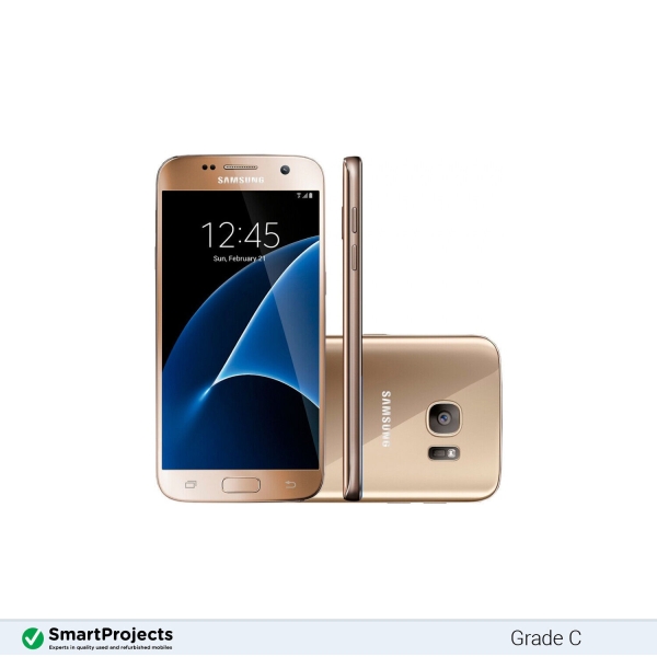 Samsung Galaxy S7 Gold 32 GB Klasse C – entsperrtes Smartphone