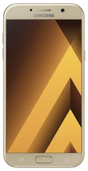 Samsung Galaxy A3 (2017) Smartphone 4,7 Zoll 16 GB Android gold „sehr gut“