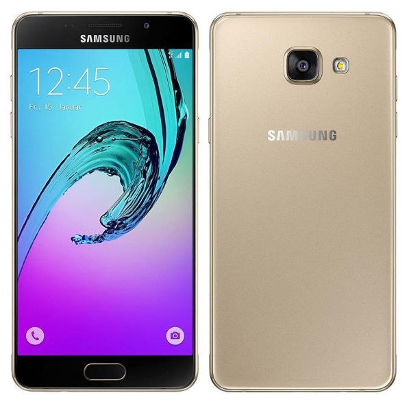 Samsung Galaxy A5 (2016) SM- A510F Gold 16GB/2GB LTE NFC Android Smartphone