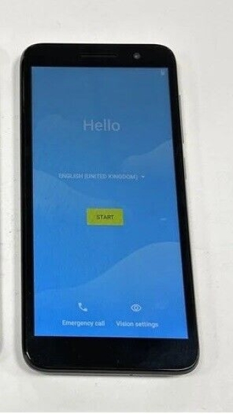 Alcatel 1 Android Smartphone 8GB Dual Sim frei entsperrt 4G 5 Zoll Handy schwarz B+