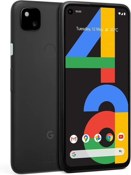 Neu Google Pixel 4a 4G Android Smartphone | 128GB | Schwarz | Brandneu | Entsperrt