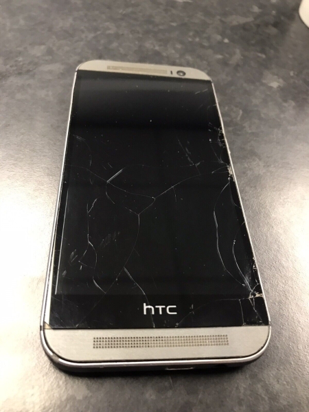 HTC One M8 – 16GB – metallgrau (entsperrt) – Ersatzteile oder Reparaturen