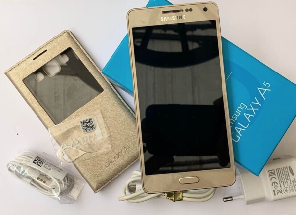 Samsung Galaxy A5 SM-A500FU – 16GB – Champagne Gold (entsperrt) Smartphone