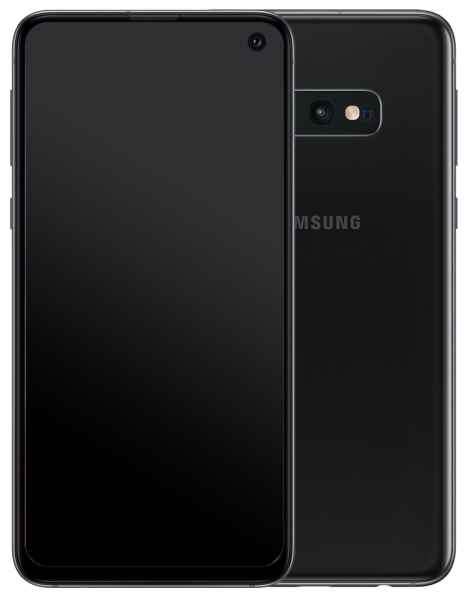 Samsung Galaxy S10e Dual-SIM 128 GB glanz schwarz Smartphone Handy Akzeptabel