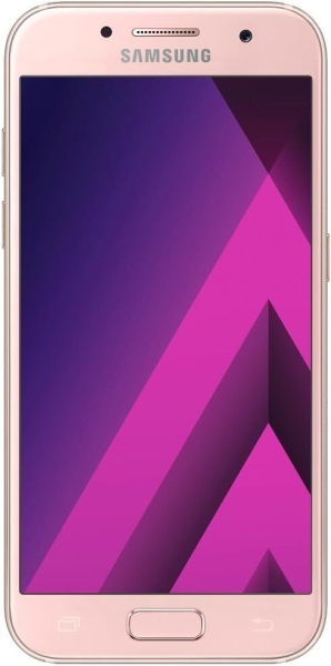 Samsung Galaxy A3 (2017) Smartphone 4,7 Zoll Display 16 GB peach-cloud „wie neu“