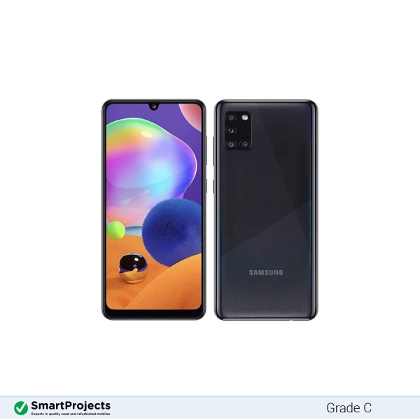 Samsung Galaxy A31 Prism Crush Schwarz 64 GB Klasse C – entsperrtes Smartphone