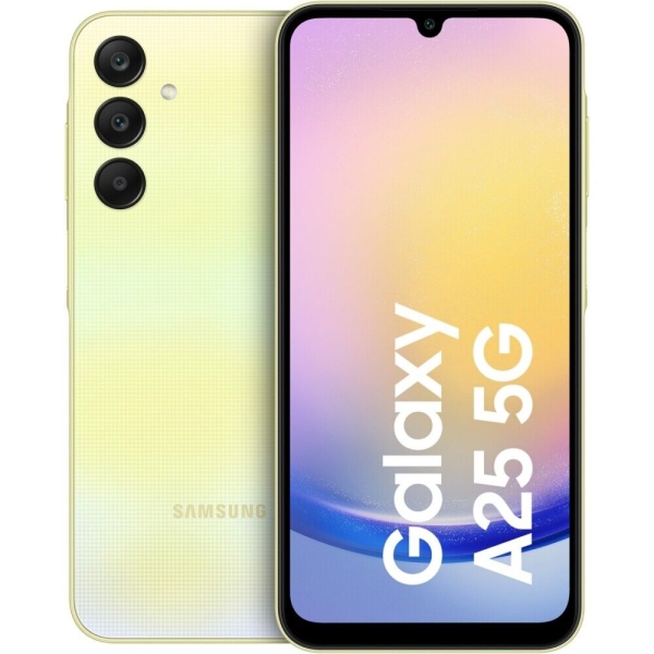 Samsung Galaxy A25 A256 5G Smartphone 128GB 6GB RAM gelb Triple-Kamera 5000mAh