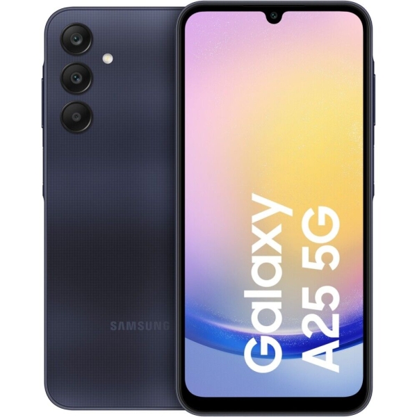 Samsung Galaxy A25 A256 5G Smartphone 128GB 6GB RAM blauschwarz Triple-Kamera