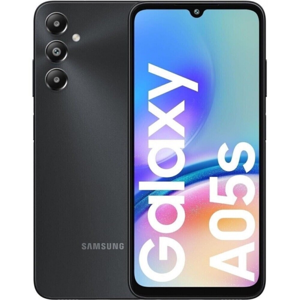 Samsung Galaxy A05S A057 Smartphone 128GB 4GB RAM black Triple-Kamera 5000 mAh