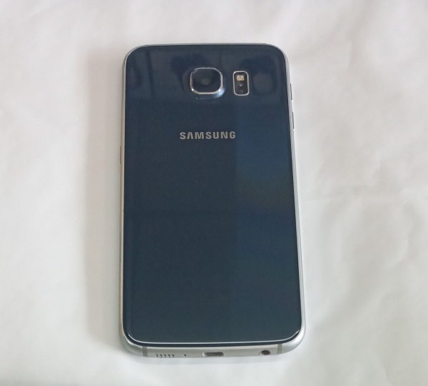 Samsung Galaxy S6 32GB 5,1 Zoll entsperrt Smartphone – blauer Topas RISSIG ABER FUNKTIONIERT