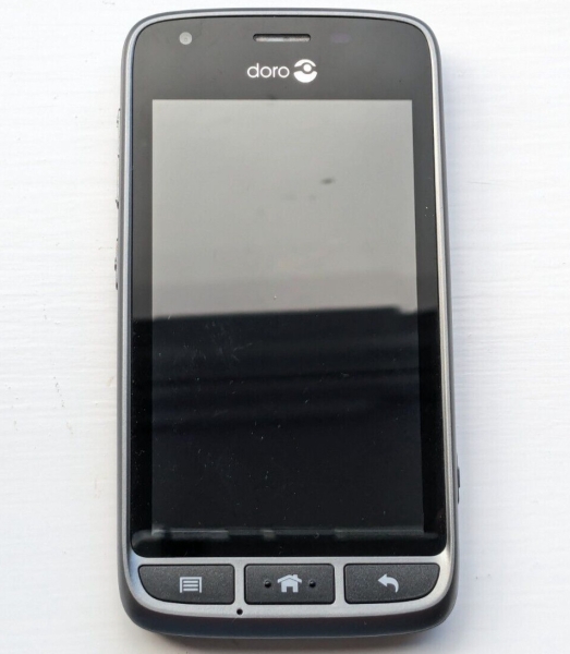 Doro Liberto 820 Mini (entsperrt) grau Android 4 Smartphone Handy – verpackt