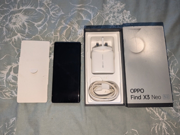 OPPO Find X3 Neo 5G 12GB+256GB SCHWARZ ENTSPERRT ANDROID 13 SMARTPHONE