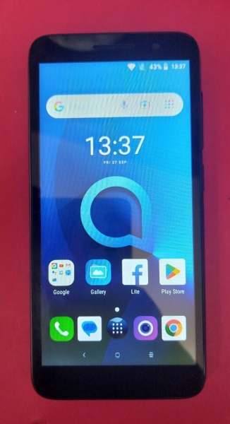 Alcatel 1 5033x schwarz entsperrt 8GB 1GB RAM Touchscreen Android Smartphone