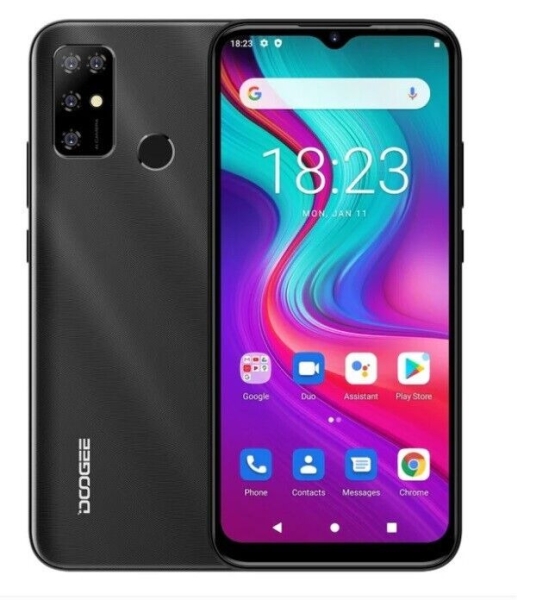 Doogee X96, Smartphone 2GB+32GB, 6,52 Zoll Android 11 Face ID & Fingerabdruck 4G