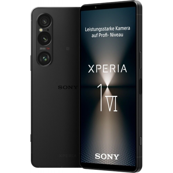 Sony Xperia 1VI Smartphone Mobiltelefon schwarz