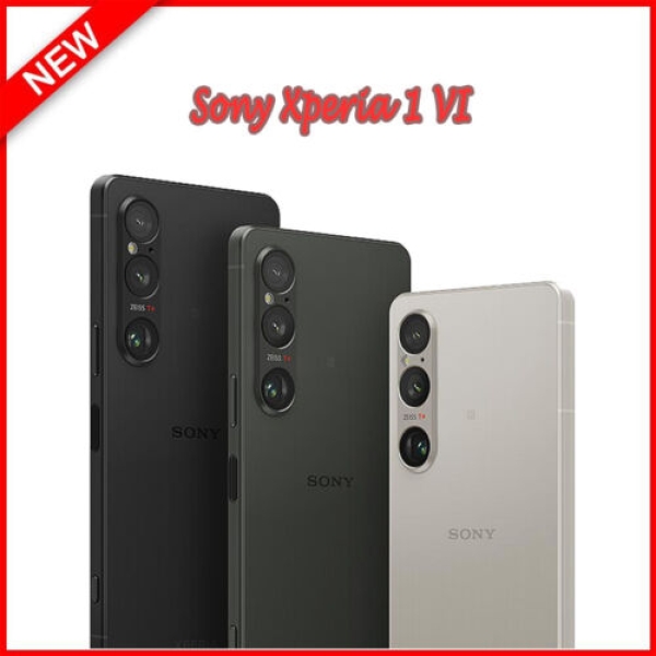 Neu SONY Xperia 1 VI XQ-EC72 5G 12+256GB Ohne Simlock Handys Android Smartphone